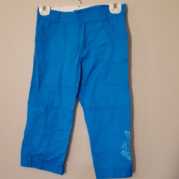 Pony Tails Other - Pony tails teal capris pants 14